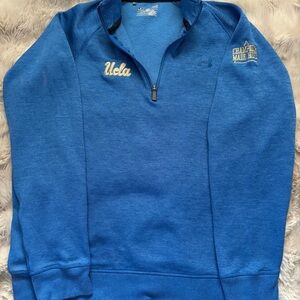Under Armour UCLA Men's Blue Quarter-Zip Pullover